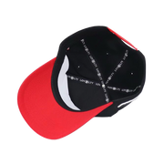 GORRA VAQUEROS NEGRA - VICERA ROJA