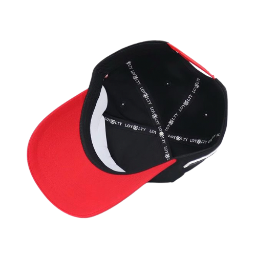 GORRA VAQUEROS NEGRA - VICERA ROJA