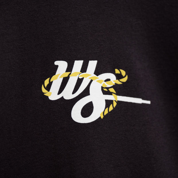 OVERSIZED T-SHIRT | W STUFF | WASHED GREY