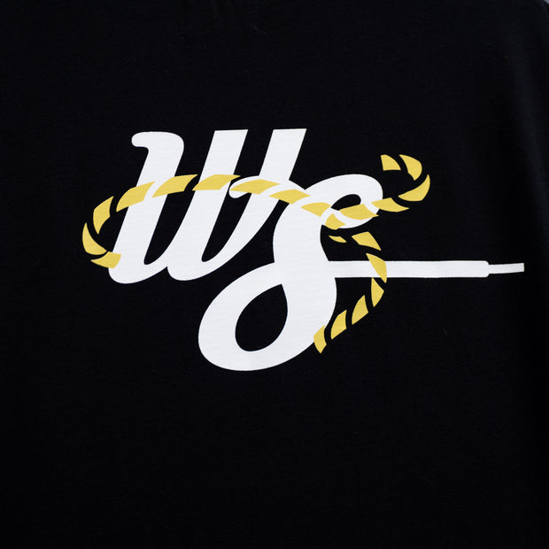 OVERSIZED T-SHIRT | W STUFF | BLACK