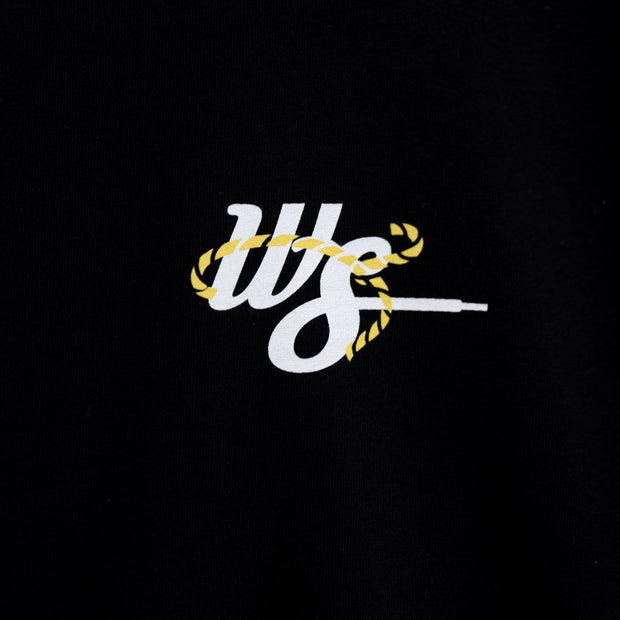 OVERSIZED T-SHIRT | W STUFF | BLACK
