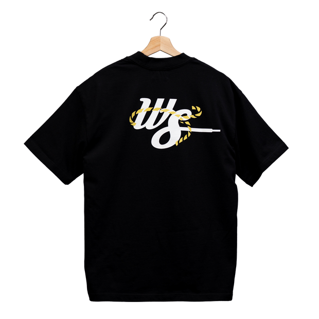 OVERSIZED T-SHIRT | W STUFF | BLACK