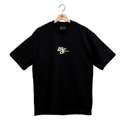OVERSIZED T-SHIRT | W STUFF | BLACK