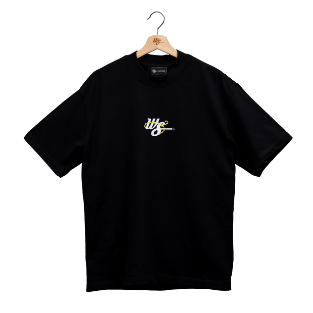 OVERSIZED T-SHIRT | W STUFF | BLACK