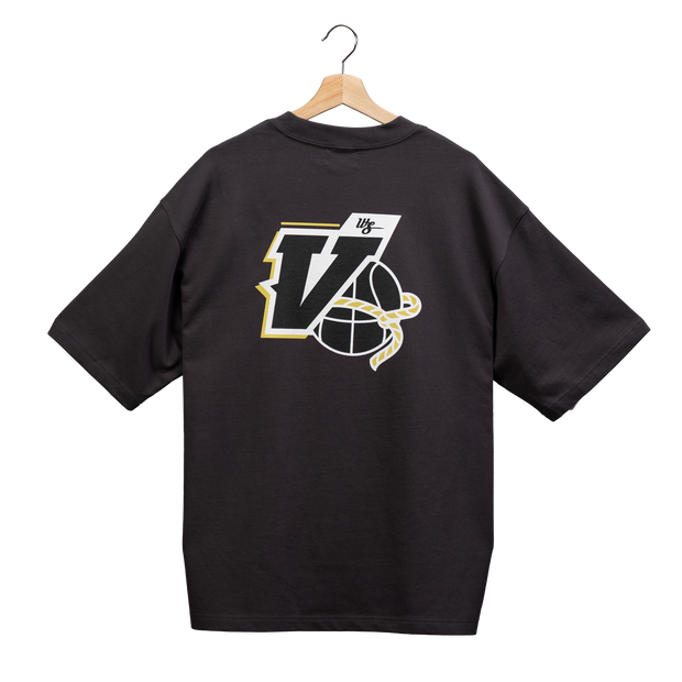 OVERSIZED T-SHIRT | W STUFF | WASHED GREY
