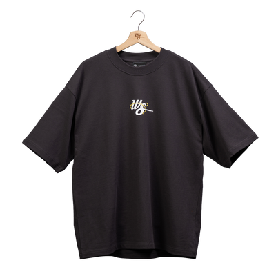 OVERSIZED T-SHIRT | W STUFF | WASHED GREY