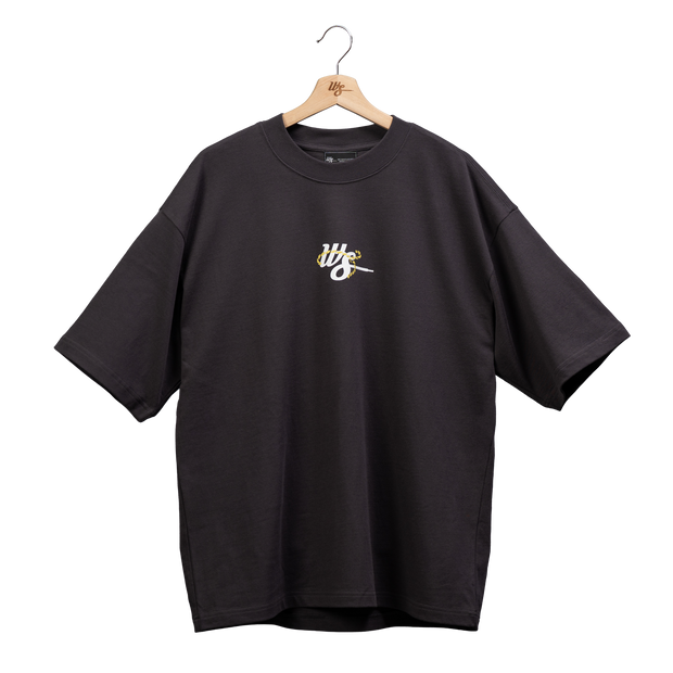 OVERSIZED T-SHIRT | W STUFF | WASHED GREY