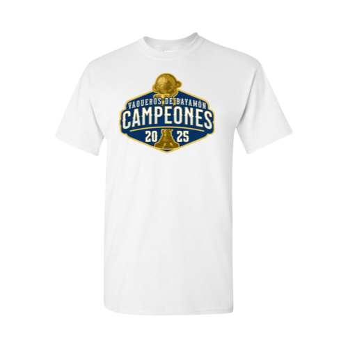 TSHIRT CAMPEONES BLANCO