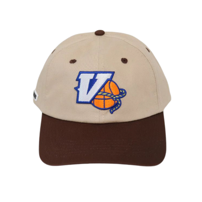 GORRA BEIGE & BROWN BASEBALL HAT