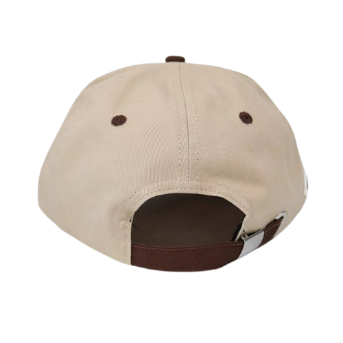 GORRA BEIGE & BROWN BASEBALL HAT