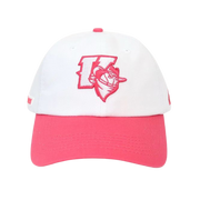 GORRA BLANCO Y ROSA BASEBALL