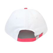 GORRA BLANCO Y ROSA BASEBALL