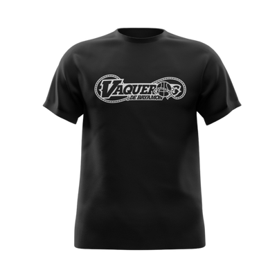 T-SHIRT VAQUEROS BLACK & WHITE