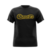CUSTOM T-SHIRT VAQUEROS BLACK & YELLOW
