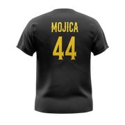 CUSTOM T-SHIRT VAQUEROS BLACK & YELLOW