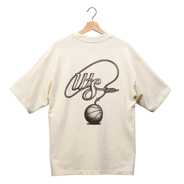 OVERSIZED T-SHIRT | W STUFF | BEIGE